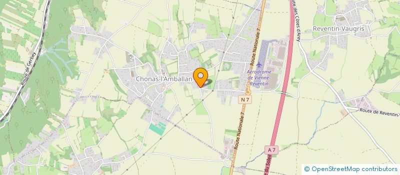 localisation de l'entreprise MADAME MAHIRA HAMAILI  REVENTIN-VAUGRIS