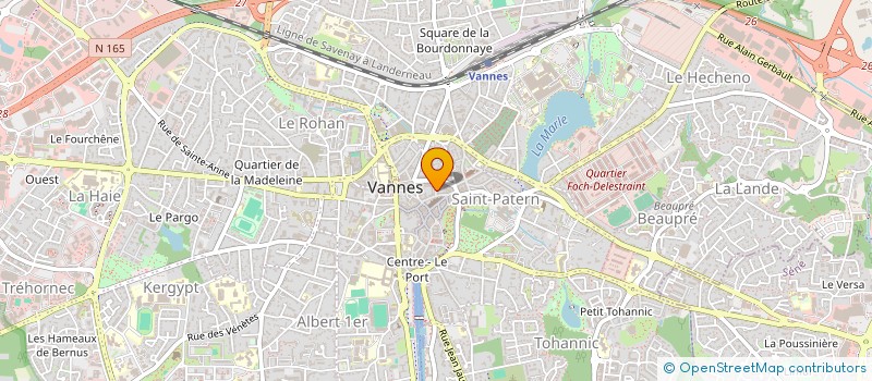 localisation de l'entreprise MADAME MAHITE BERTHO à VANNES