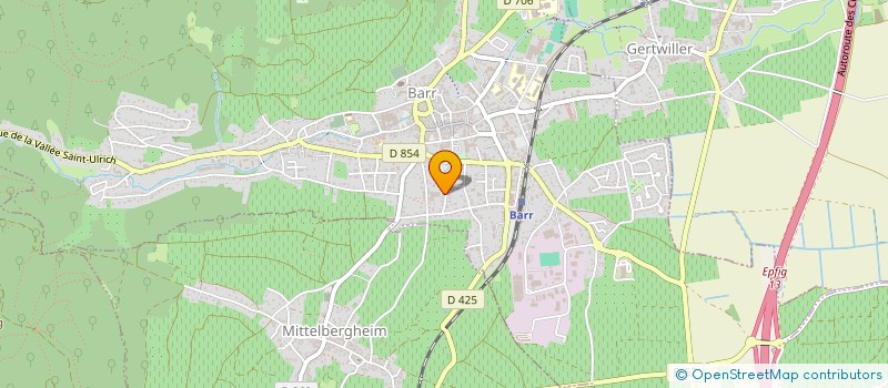 localisation de l'entreprise MADAME MAHIYE DEMIREL  BARR