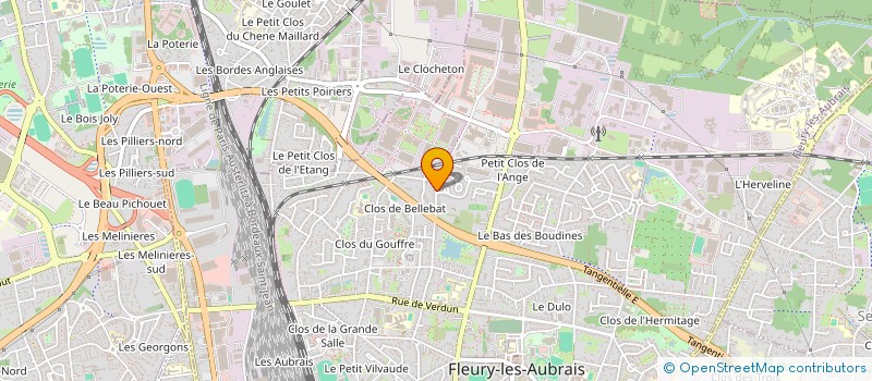localisation de l'entreprise MADAME MAHJOUBA ABBOUBI à FLEURY-LES-AUBRAIS