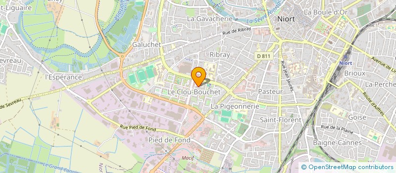 localisation de l'entreprise MADAME MAHOUA TIMITE  NIORT