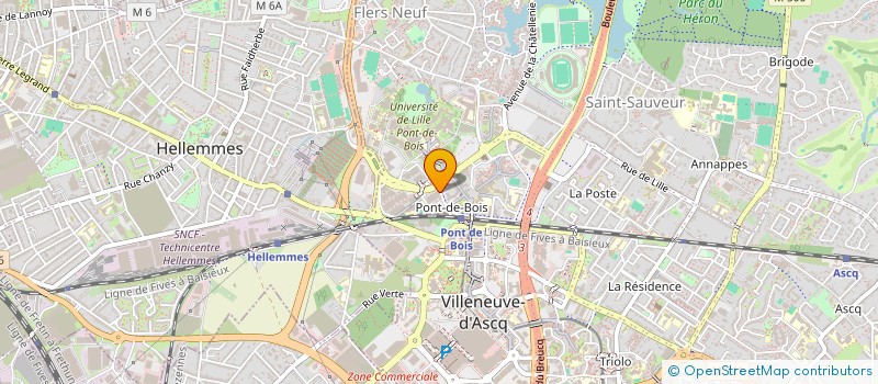 localisation de l'entreprise MADAME MAHOUSSI AHOLOUKPE à VILLENEUVE-D'ASCQ