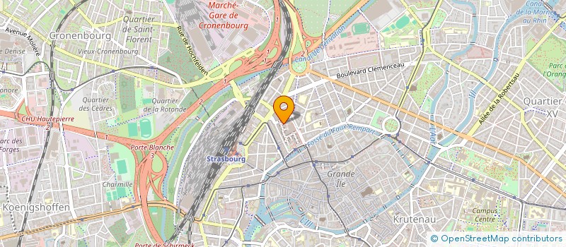 localisation de l'entreprise MADAME MAHSHAD ZANGANEH à STRASBOURG