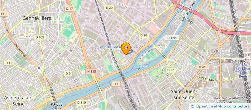 localisation de l'entreprise MADAME MAHSHID RIAZI HERAVI  ASNIERES-SUR-SEINE