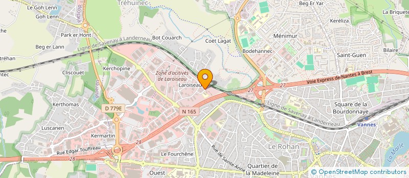 localisation de l'entreprise MADAME MAI ALLAUX à VANNES