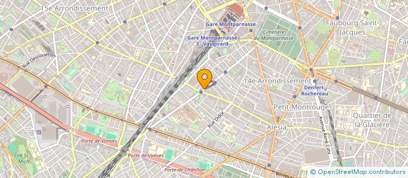 localisation de l'entreprise MADAME MAI-ANNE BENEDIC  PARIS