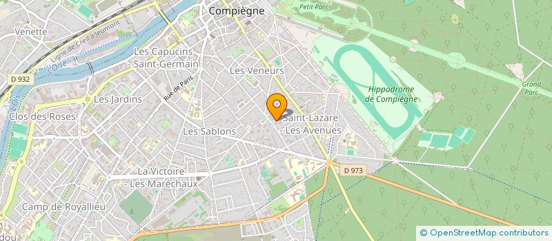 localisation de l'entreprise MADAME MAI DUONG à COMPIEGNE