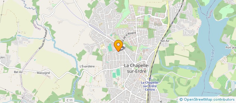 localisation de l'entreprise MADAME MAI HUONG PHAM à LA CHAPELLE-SUR-ERDRE