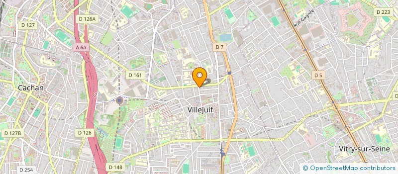 localisation de l'entreprise MADAME MAI-LINH MAI  VILLEJUIF