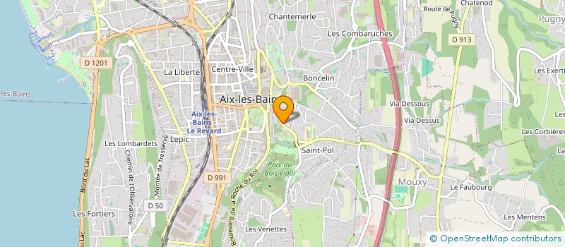 localisation de l'entreprise MADAME MAI-LYNN LIEN  AIX-LES-BAINS