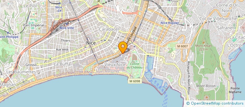 localisation de l'entreprise MADAME MAIA BEYROUTI à NICE