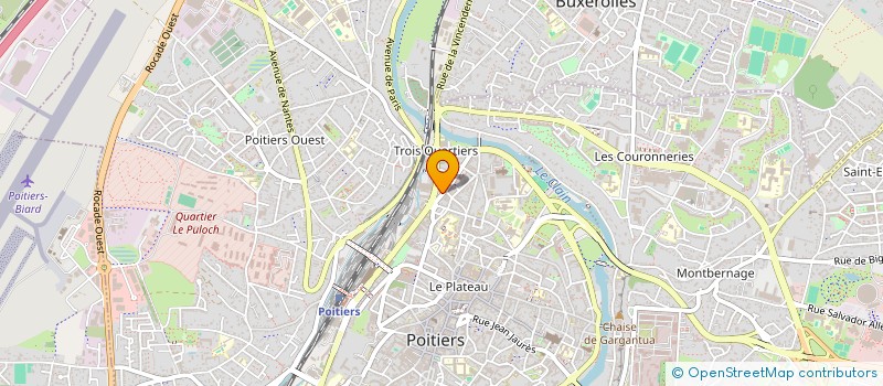 localisation de l'entreprise MADAME MAIA BONNET  POITIERS