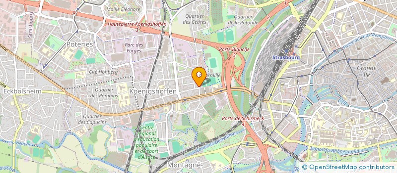 localisation de l'entreprise MADAME MAIA BURNADZE à STRASBOURG