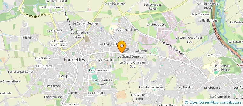 localisation de l'entreprise MADAME MAIA CECCOTTI à FONDETTES