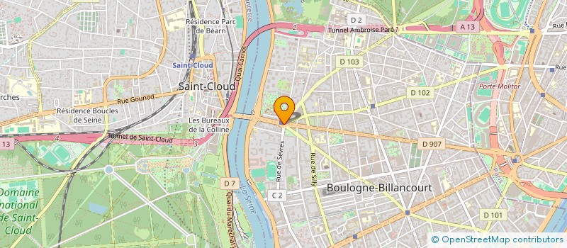 localisation de l'entreprise MADAME MAIA DEMARY à BOULOGNE-BILLANCOURT