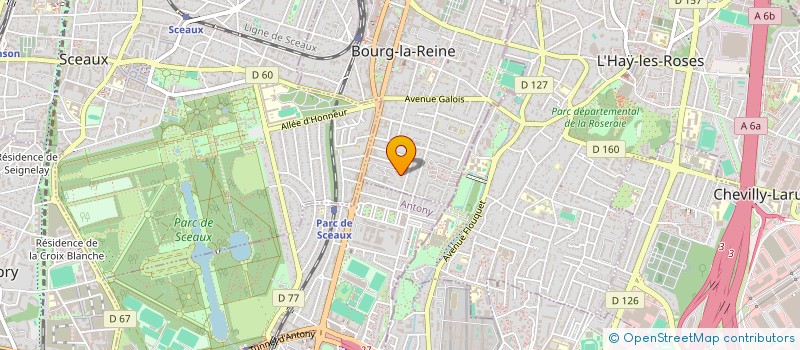 localisation de l'entreprise MADAME MAIA GEOFFROY à BOURG-LA-REINE