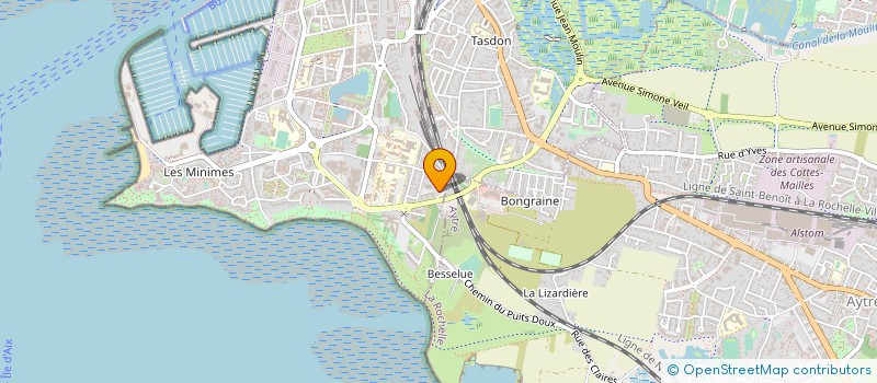 localisation de l'entreprise MADAME MAIA GOURMEL  LA ROCHELLE