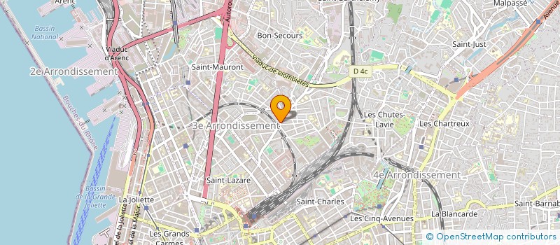 localisation de l'entreprise MADAME MAIA GYSENS à MARSEILLE