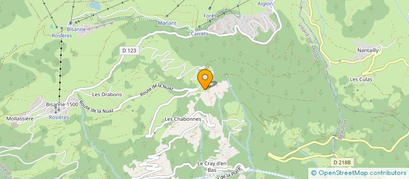 localisation de l'entreprise MADAME MAIA RABINOWITZ  VILLARD-SUR-DORON