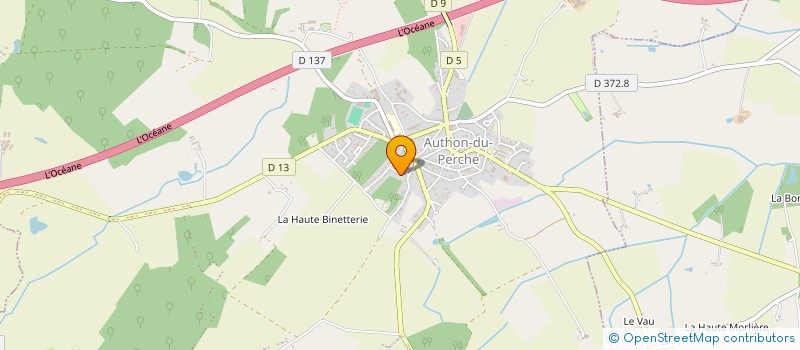localisation de l'entreprise MADAME MAIA RAKOTO à AUTHON-DU-PERCHE