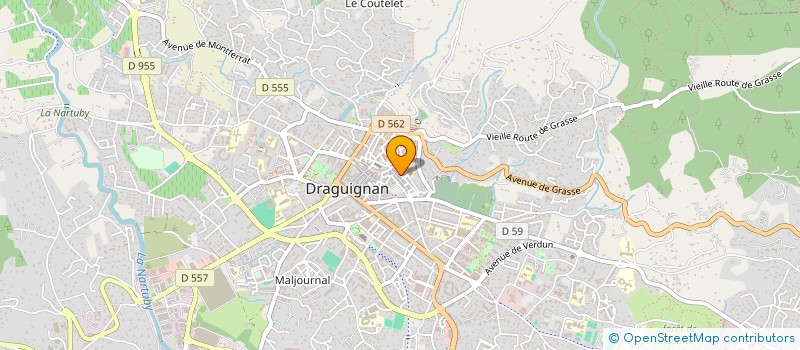 localisation de l'entreprise MADAME MAIA TROTIN  DRAGUIGNAN