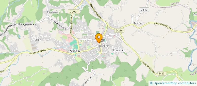 localisation de l'entreprise MADAME MAIALEN ETXART  HASPARREN