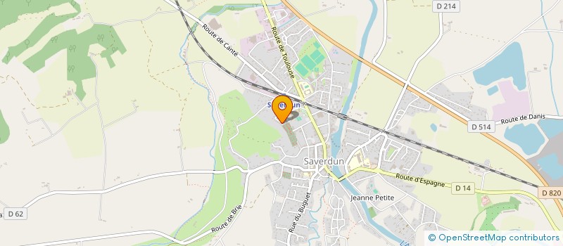 localisation de l'entreprise MADAME MAIALEN GRECO à SAVERDUN