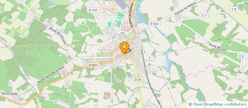 localisation de l'entreprise MADAME MAIALEN IZA  NOGARO