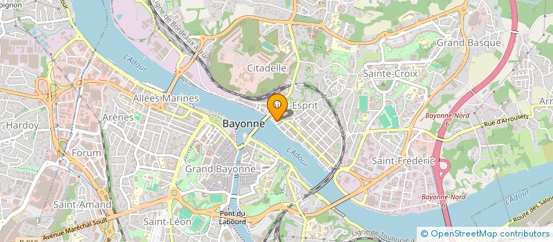 localisation de l'entreprise MADAME MAIALEN MARICHALAR à BAYONNE
