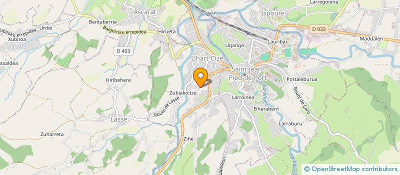 localisation de l'entreprise MADAME MAIANA IRIGOYEN  ISPOURE