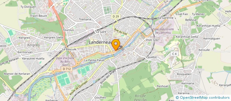 localisation de l'entreprise MADAME MAIANNA CORNEC à LANDERNEAU