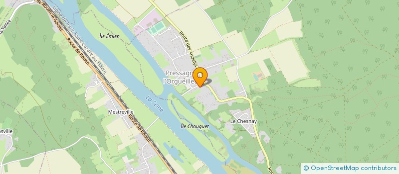 localisation de l'entreprise MADAME MAIDA GATERER  PRESSAGNY-L'ORGUEILLEUX