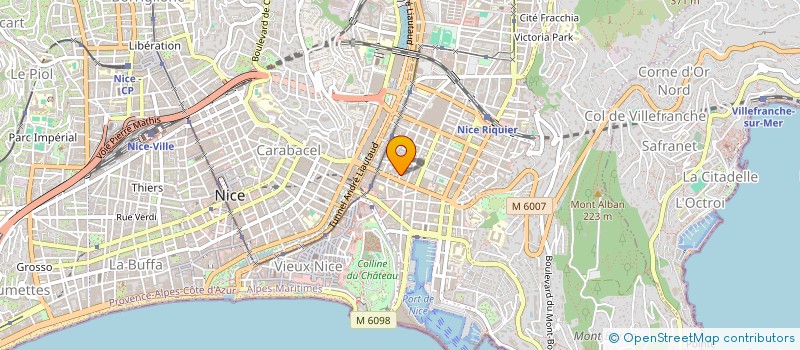 localisation de l'entreprise MADAME MAIDA SGARAVIZZI à NICE