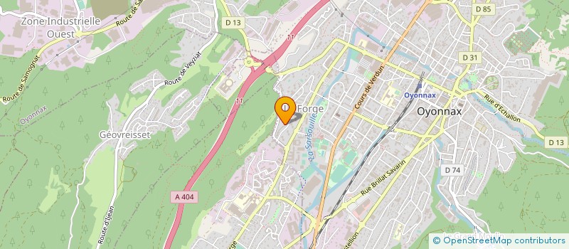 localisation de l'entreprise MADAME MAIDAM SOH à OYONNAX
