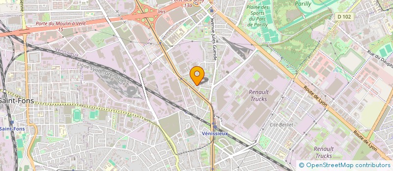 localisation de l'entreprise MADAME MAIDE UNAL  VENISSIEUX