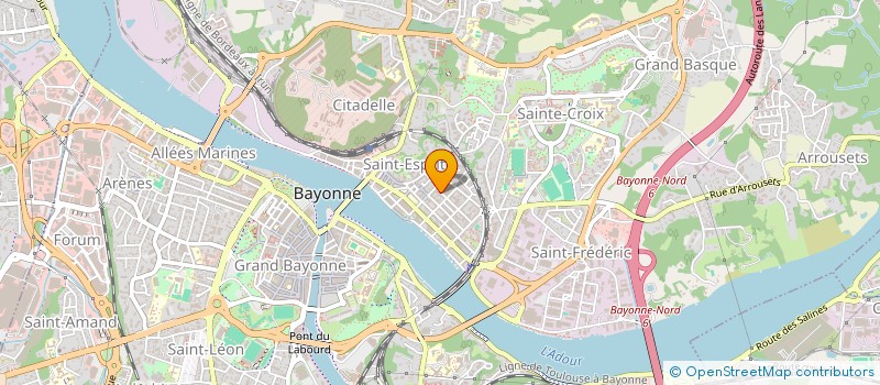 localisation de l'entreprise MADAME MAIDER EGUIA  BAYONNE