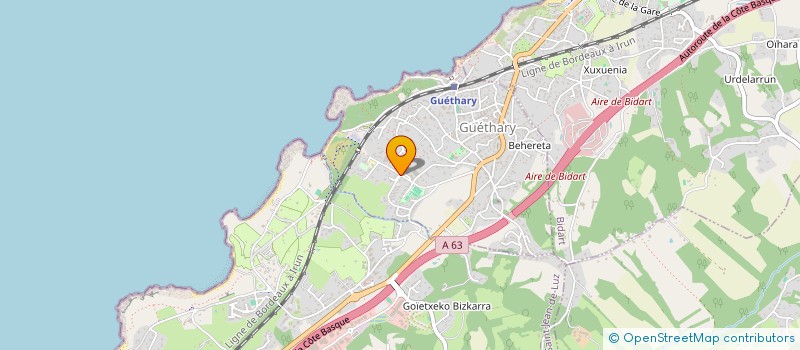 localisation de l'entreprise MADAME MAIDER ELCANO  GUETHARY