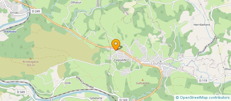 localisation de l'entreprise MADAME MAIDER HIRIGOYEN  ITXASSOU