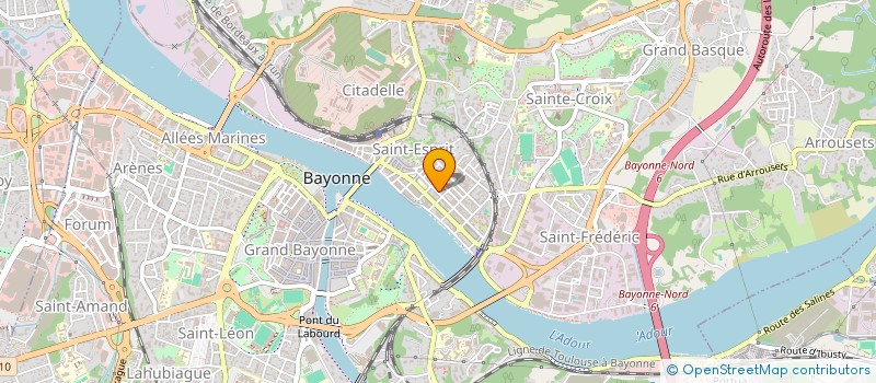 localisation de l'entreprise MADAME MAIDER IRABOLA à BAYONNE
