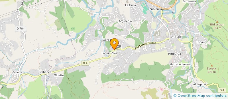 localisation de l'entreprise MADAME MAIDER IRAMUNO  ASCAIN