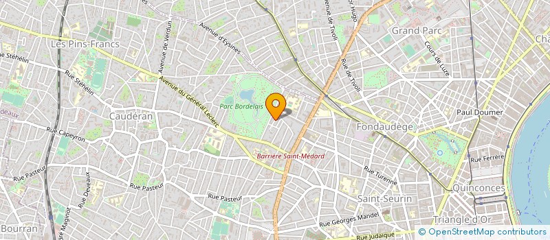 localisation de l'entreprise MADAME MAIDER MAGREZ à BORDEAUX