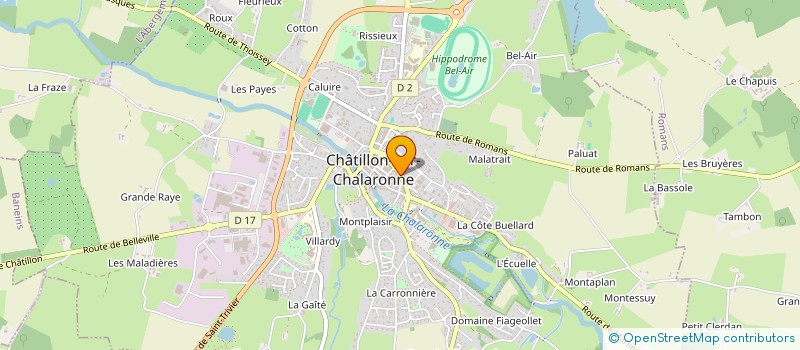localisation de l'entreprise MADAME MAIDER PICABEA à CHATILLON-SUR-CHALARONNE
