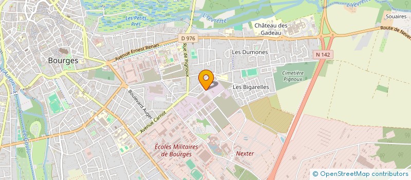 localisation de l'entreprise MADAME MAIFRA BALANDI  BOURGES