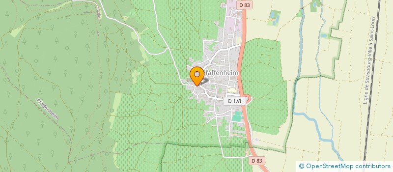 localisation de l'entreprise MADAME MAIGA PERROTIN  PFAFFENHEIM