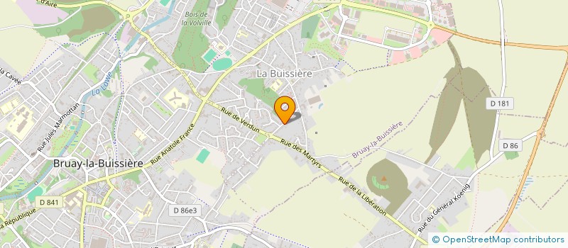 localisation de l'entreprise MADAME MAIGANE SEILLIER  BRUAY-LA-BUISSIERE