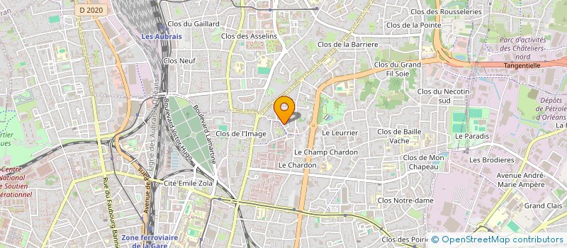 localisation de l'entreprise MADAME MAIKA DAVID à ORLEANS