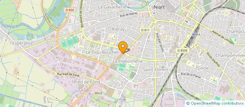 localisation de l'entreprise MADAME MAIKA ENDERLIN à NIORT