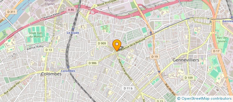 localisation de l'entreprise MADAME MAIKA MONTOUT  ASNIERES-SUR-SEINE