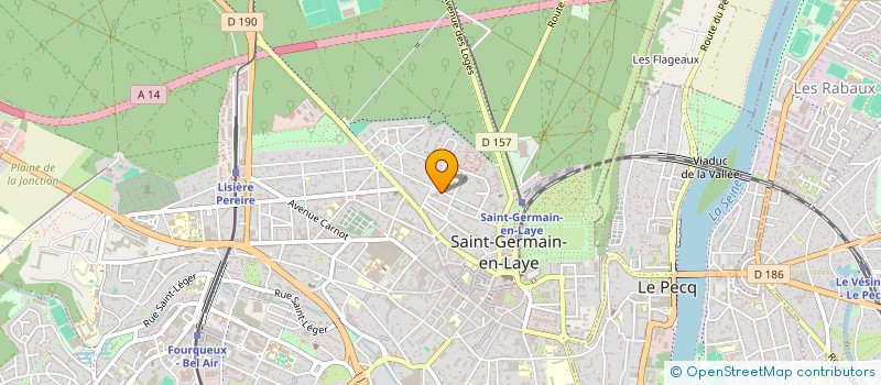 localisation de l'entreprise MADAME MAIKA PAILLAUD  SAINT-GERMAIN-EN-LAYE