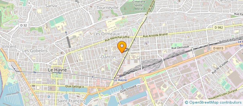 localisation de l'entreprise MADAME MAIKO LERAT  LE HAVRE